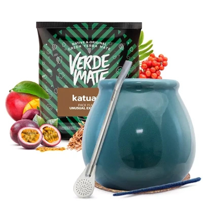 Σετ Yerba mate Verde Mate κεραμικό calabash bombilla