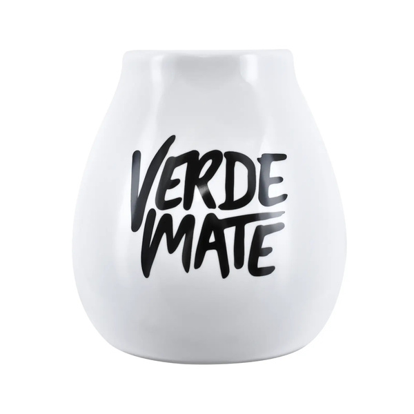 Κολοκύθα κεραμική λευκή - Verde Mate - 350ml