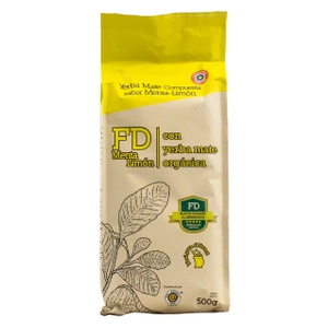 Fede Rico (FD) Menta Limon 0,5 kg 500 g - yerba mate με μέντα και λάιμ
