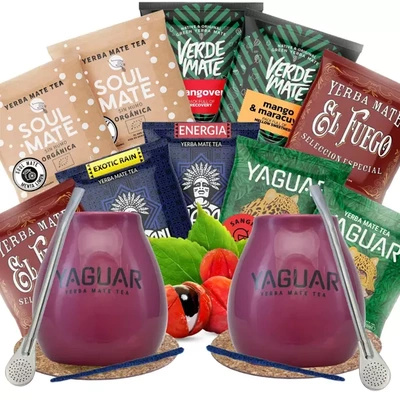 Σετ Yerba Mate Mateo για δύο άτομα Bombilla