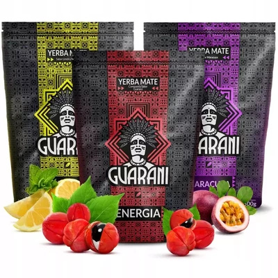 Yerba Mate Guarani 3x500g Διάφορα μείγματα