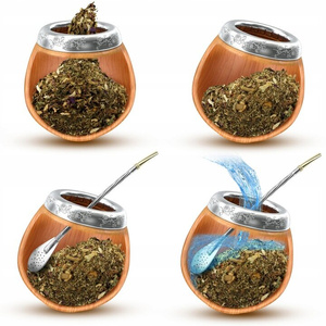 Αναλογικό θερμόμετρο + yerba mate 50g