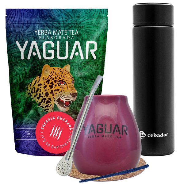 Σετ θερμός Yerba Mate Yaguar Energia Guarana