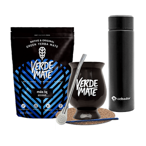 Σετ Yerba Verde Mate MAS IQ 500g Thermos Gourd