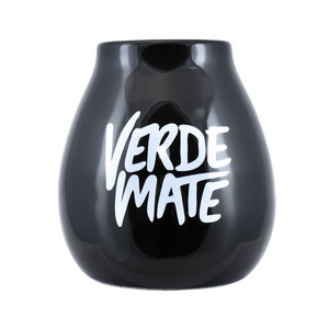 Κολοκύθα κεραμική μαύρη - Verde Mate - 350ml