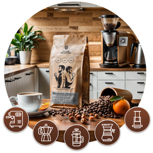 Bro Coffee Roastery - Καφές ολικής αλέσεως Amico dall'Italia Espresso Roast 400g