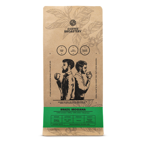 Σετ καφέ Bro Coffee Roastery Brazil Samba + Brazil Cerrado 2x1kg (2kg)