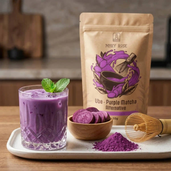 Σετ πολύχρωμων matcha: Red Matcha + Purple Matcha