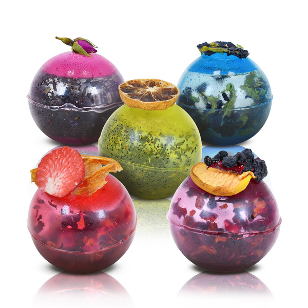 Σετ δώρου με βόμβες τσαγιού