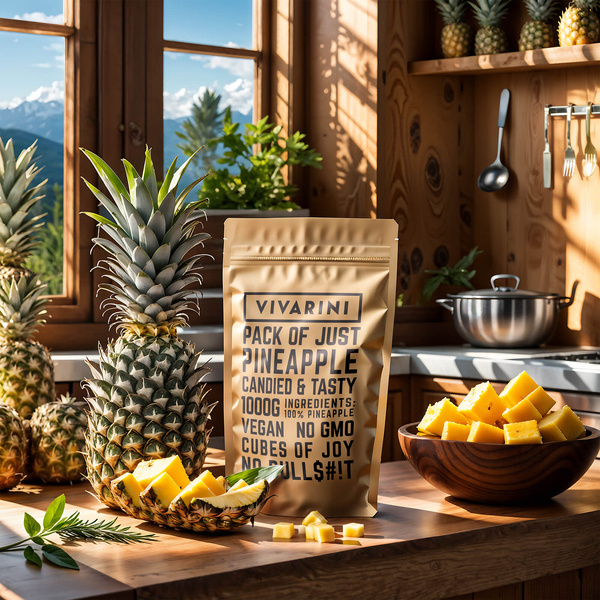 Vivarini - Ανανάς (ζαχαρωμένος) 1kg