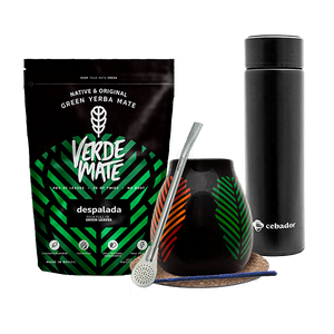 Σετ Yerba Verde Mate Green 500g Thermos Gourd