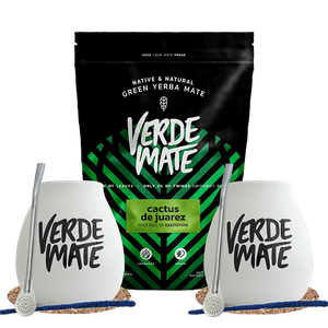 Σετ Yerba Mate Verde Mate Cactus de Juarez 500g