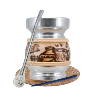 Σετ αξεσουάρ για yerba mate: Palo Santo + Bombilla
