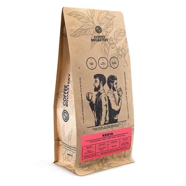 Bro Coffee Roastery - Καφές ολόκληρος Kenya Nyeri Speciality 400 γρ