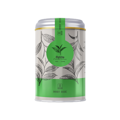 Mary Rose – Κινεζικό πράσινο τσάι Matcha (σε μεταλλικό κουτί) 100 γρ.