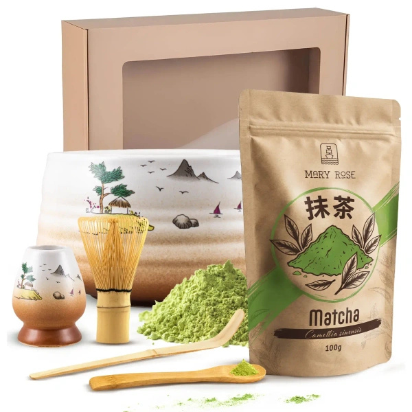 Σετ δώρου για την παρασκευή τσαγιού Matcha