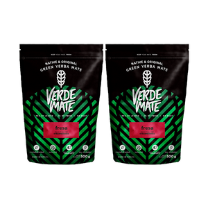 Yerba Verde Mate Green FRESA Φράουλα 1kg 1000g