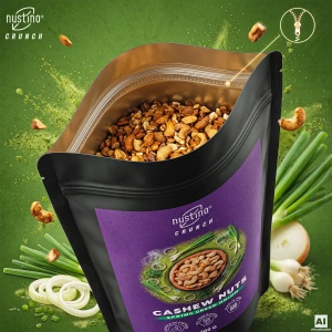 Nustino Crunch – καβουρδισμένα κάσιους – Spring Green Onion 100 γρ.