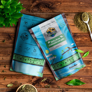 Yerba Mate Rio Parana Σετ για ΔΥΟ Calabash Bombilla 1000g