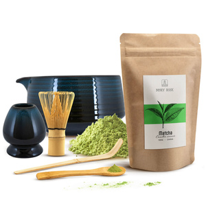 Σετ παρασκευής τσαγιού Matcha: matcha 100g + αξεσουάρ