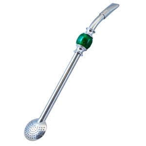 Bombilla Bomba Bomba με πράσινη πέτρα