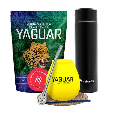 Σετ Yerba Mate Yaguar Energia 500g 0,5kg Θερμός