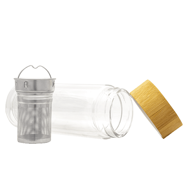 Mate to Go - γυάλινο θερμός με εγχυτήρα - 300 ml
