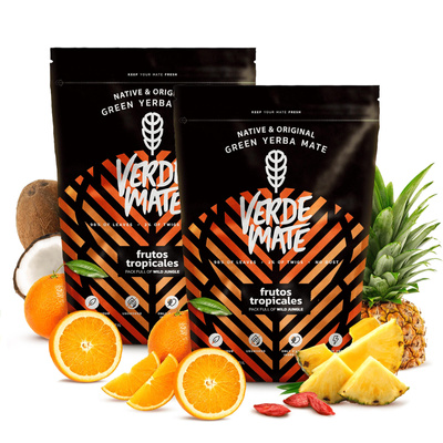 Yerba Verde Mate Green Frutos Τροπικά φρούτα 1kg