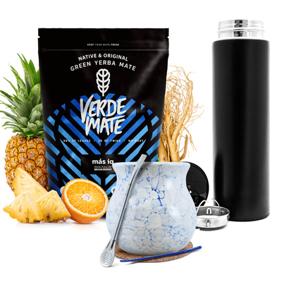 Σετ Yerba Verde Mate MAS IQ 500g Gourd Thermos