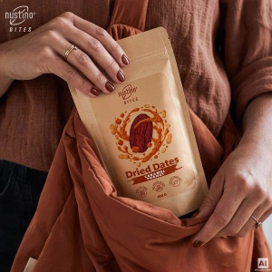 Nustino Bites – Αποξηραμένοι Χουρμάδες – Caramel Peanut 100 γρ.