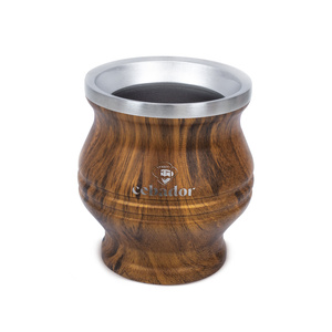 TermoColador – θερμική κούπα για yerba mate – 190 ml (ξύλινο χρώμα)