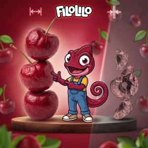 FiloLilo – Λυοφιλιωμένα βύσσινα (ολόκληρα, χωρίς κουκούτσι) 100 γρ.