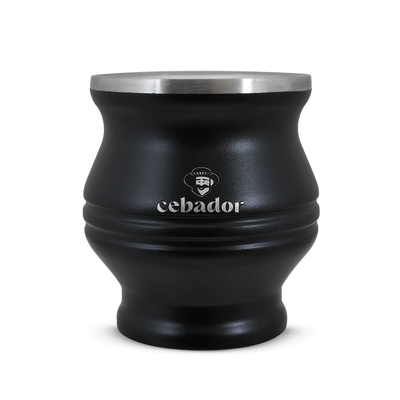 TermoColador – θερμική κούπα για yerba mate – 190 ml (μαύρο)