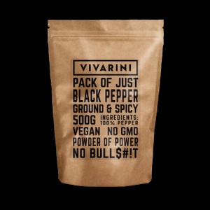 Vivarini - Μαύρο πιπέρι (αλεσμένο) 0.5kg