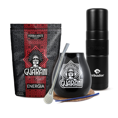 Σετ Yerba Mate Guarani 500γρ 0,5κιλά Yerbomos XL + Καλαμπάς  + Bombilla