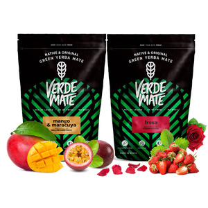 Yerba Verde Mate Mango Passion Fruit Φράουλα 2x500g