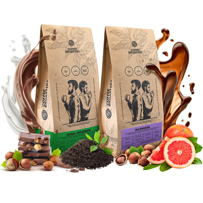 Σετ καφέ Bro Coffee Roastery Nicaragua Colibrí Azul + Brazil Samba 2x1κιλό (2κιλά)