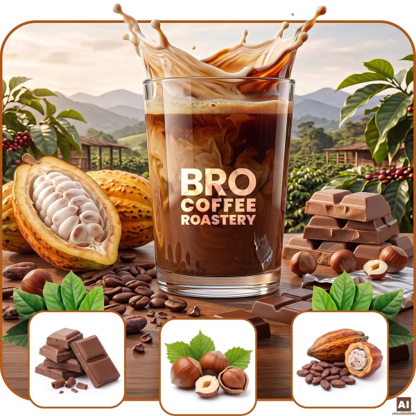 Bro Coffee Roastery – Καφές ολόκληρος Crema Rumba 400 γρ