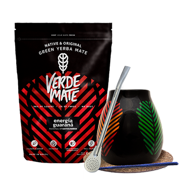 Σετ εκκίνησης Bombilla Mate Cup + τσάι mate Verde
