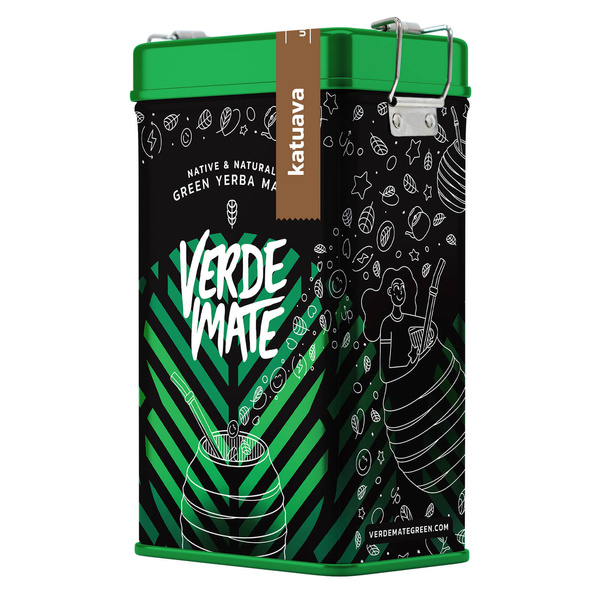 Yerbera – Μεταλλικό κουτί + Verde Mate Green Katuava 0,5 κιλά