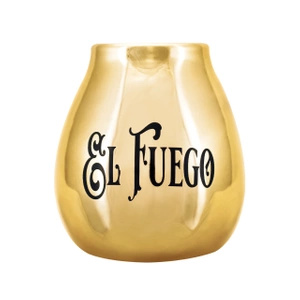 Σετ Yerba mate El Fuego κεραμικό calabash bombilla