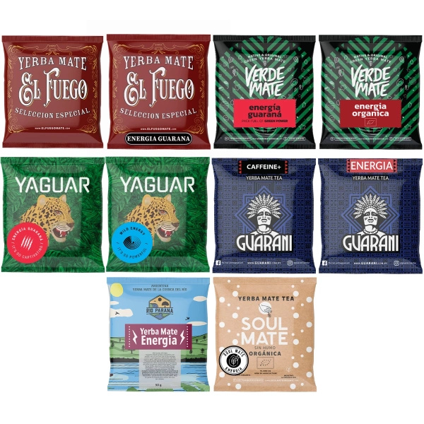 Yerba Mate BEST FOR START 10x50g ΠΙΟ ΔΥΝΑΤΟ