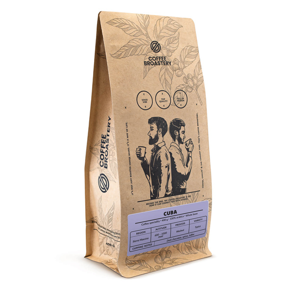 Bro Coffee Roastery - Καφές ολόκληρος Cuba Sierra Maestra Speciality 400 γρ