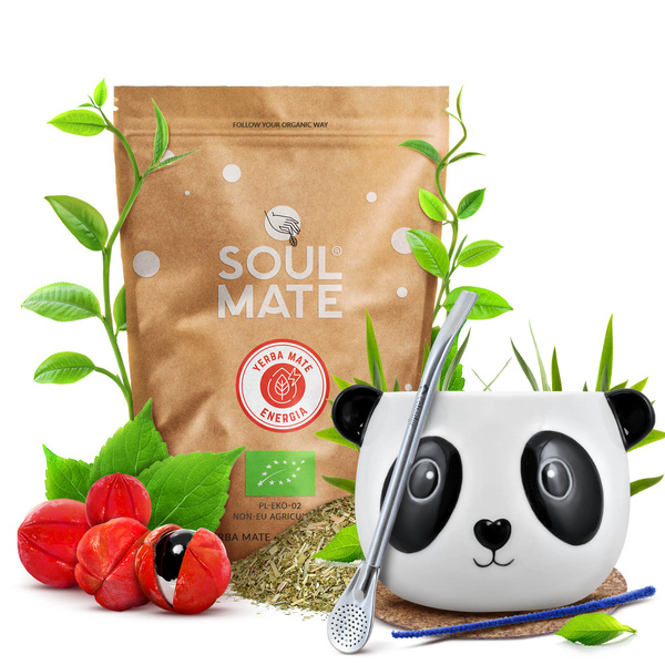 Σετ Yerba Mate Soul Mate Energia 500g Calabash + Bombilla