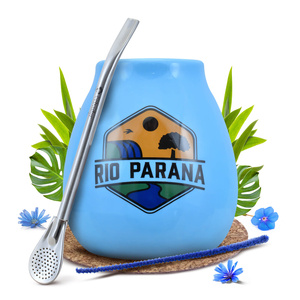 Σετ εκκίνησης Yerba Mate Calabash + Bombilla