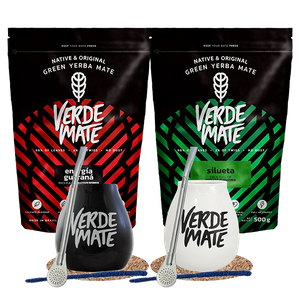 Σετ Yerba Verde Mate Silueta 500g + Energia 500g