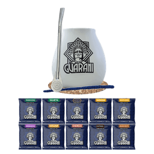 Σετ Yerba Mate 10x50g Calabash + Bombilla