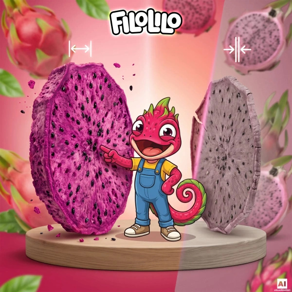 FiloLilo – Λυοφιλιωμένο φρούτο του δράκου (φέτες) 20 γρ.
