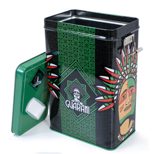 Yerbera – Μεταλλικό κουτί + Guarani Elaborada con Palo Tradicional 0,5 κιλά