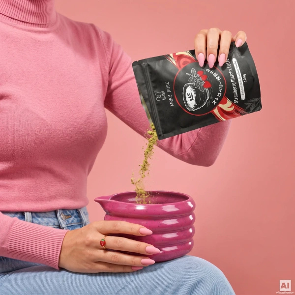 Mary Rose – Strawberry Matcha Latte 100 γρ